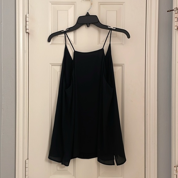 LOFT navy blue spaghetti strap top - Picture 2 of 4